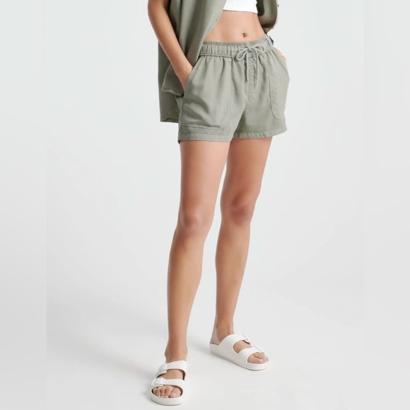 Quince Shorts Vintage Wash Tencel Utility Short Poshmark